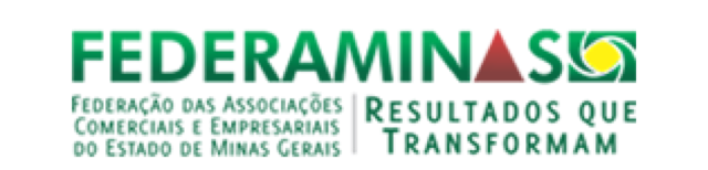 Logo Federação das Associações Comerciais e Empresariais do Estado de Minas Gerais