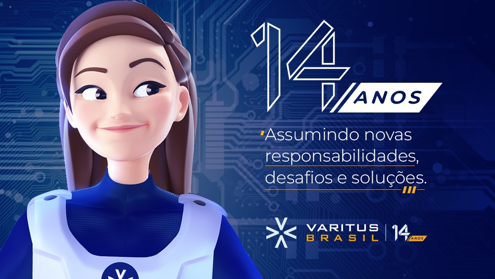 VARITUS Brasil completa 14 anos de inovações e geração de valor para seus clientes