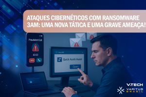 Ataques Cibernéticos com Ransomware 3AM: Uma nova tática e uma grave ameaça!