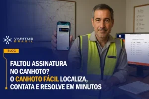 Faltou assinatura no canhoto? Simples! O CANHOTO FÁCIL localiza, contata e resolve em minutos