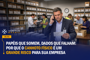 Papéis que somem, dados que falham – por que o canhoto físico é um grande risco para sua empresa