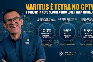 VARITUS é Tetra – reconhecida pela 4ª vez como ótimo lugar para trabalhar pelo selo Great Place to Work